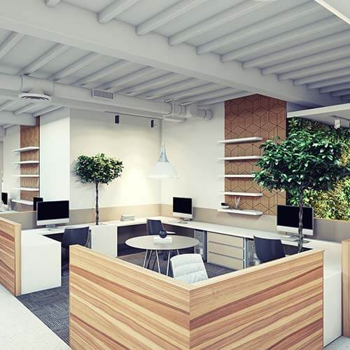 Office space interior