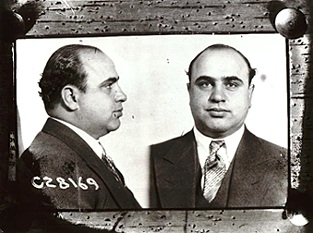 mug shot of Capone