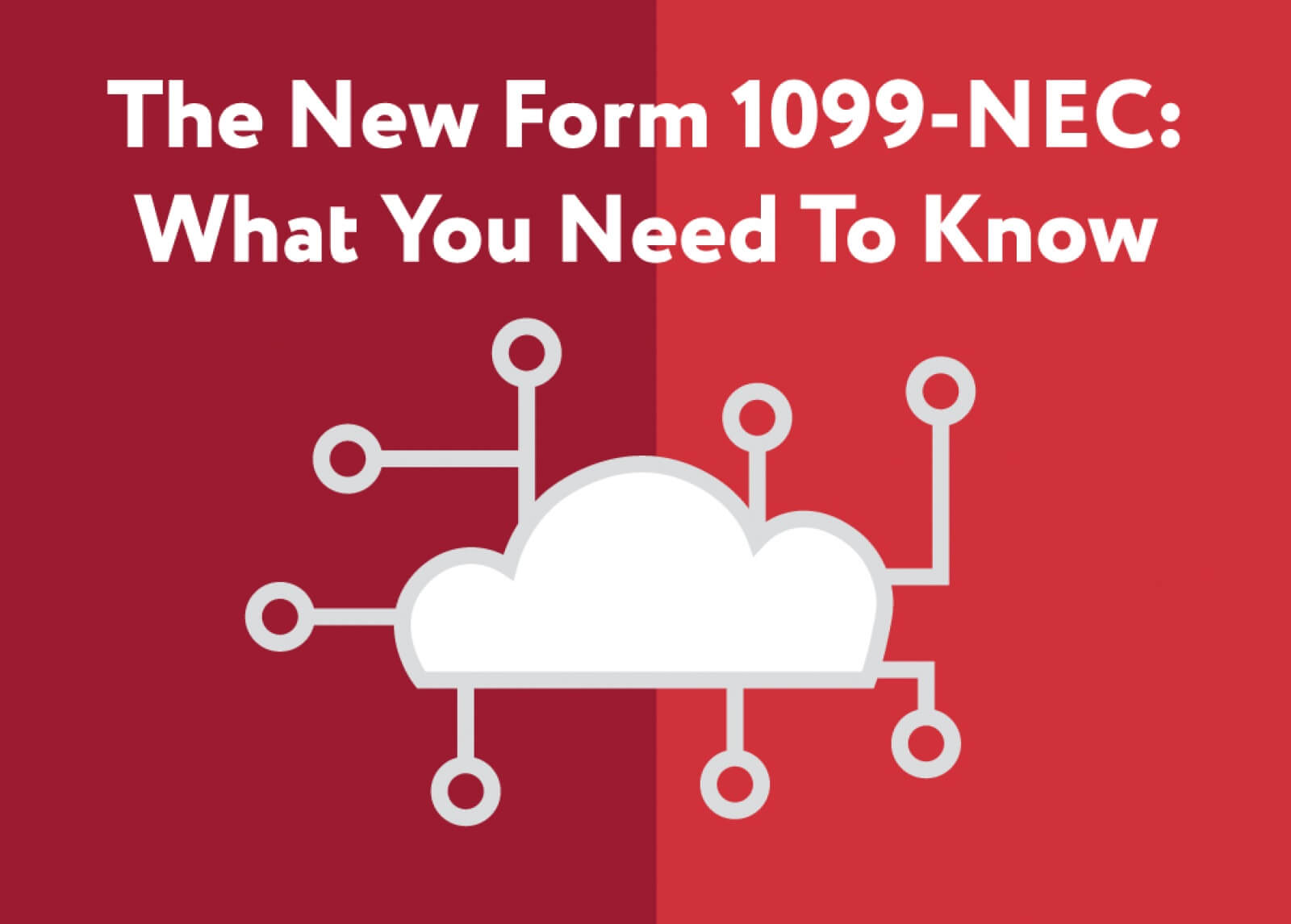 New 1099 reporting form