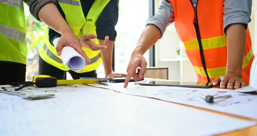 construction WIP schedule example showing project profitability