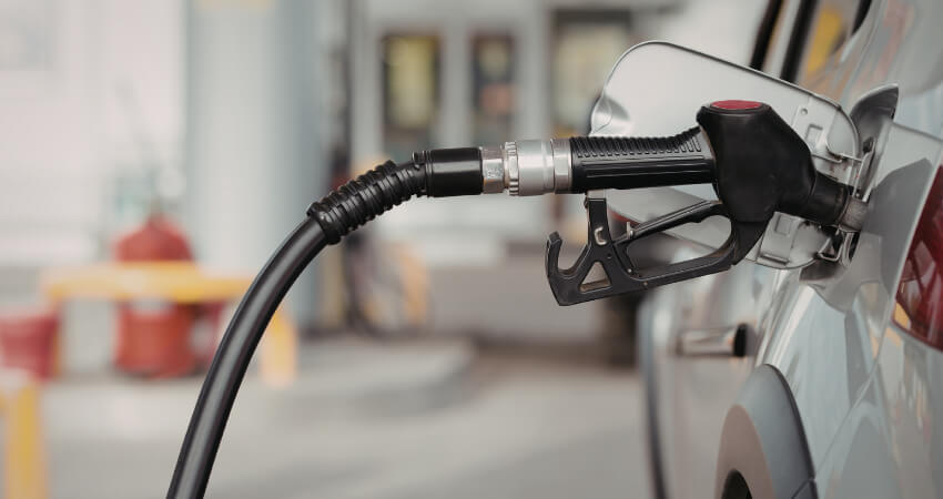 gas prices rising at fuel pump